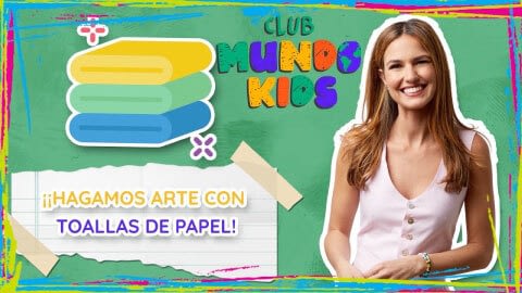 ARTE 🎨 ¡Pinta sobre TOALLAS DE PAPEL! | Club Mundo Kids